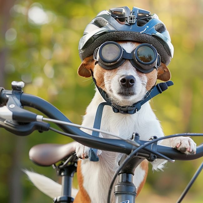 Fietsen met je hond: een gezonde en leuke activiteit.. 